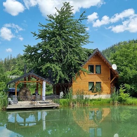 Moonlake Chalet Gainesti Exteriör bild