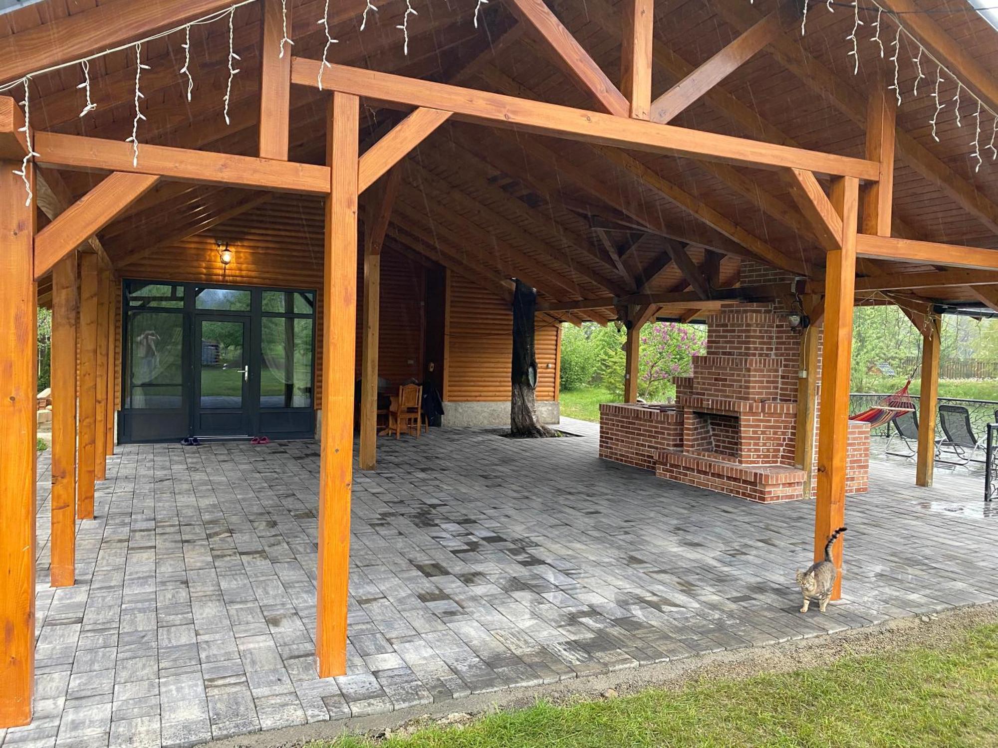 Moonlake Chalet Gainesti Exteriör bild